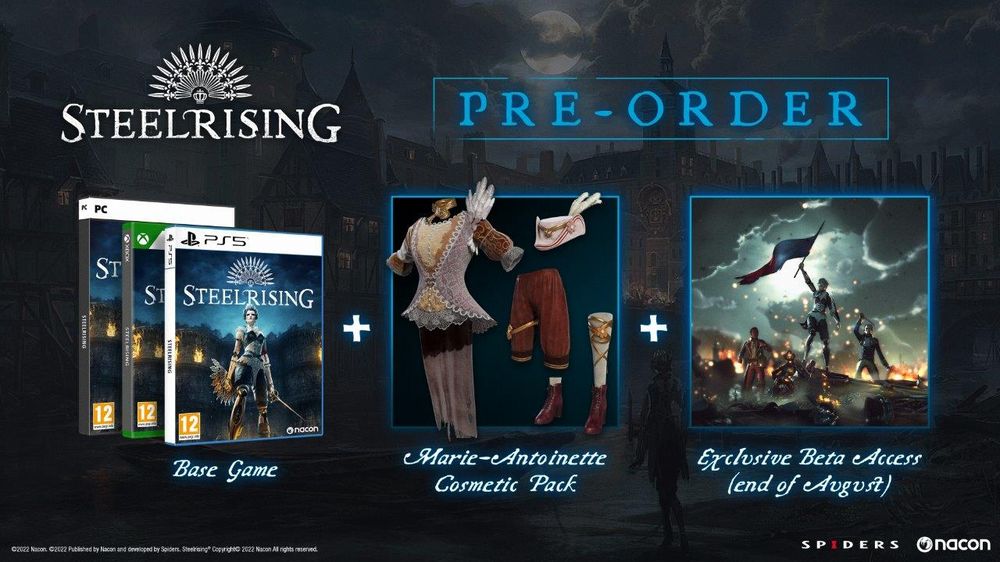 Steelrising preorder